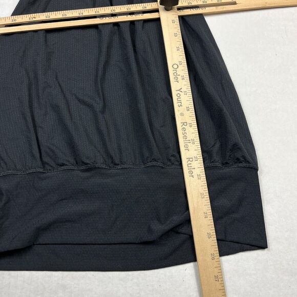 Lululemon Womens 2-in-2 Performance Tank Top Black Racerback Shelf Bra Size 4 - Picture 5 of 11